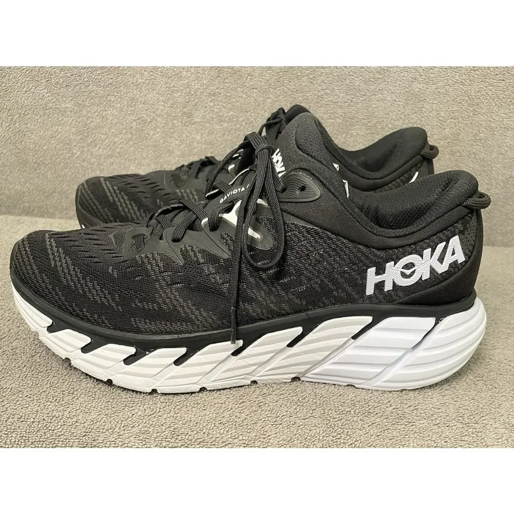 Hoka One One HOKA Gaviota 4 Black White Size 11B